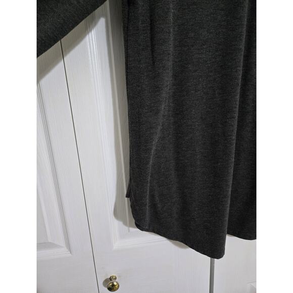 Zenana large women's charcoal grey long sleeve top - Picture 2 of 9